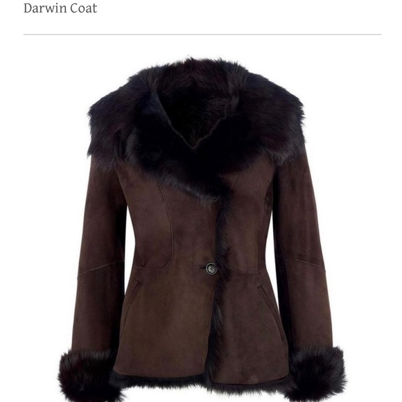 LK Jackets & Coats Lk Darwin Chocolate Brown Black